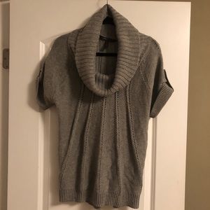 BCBG gray turtleneck sweater